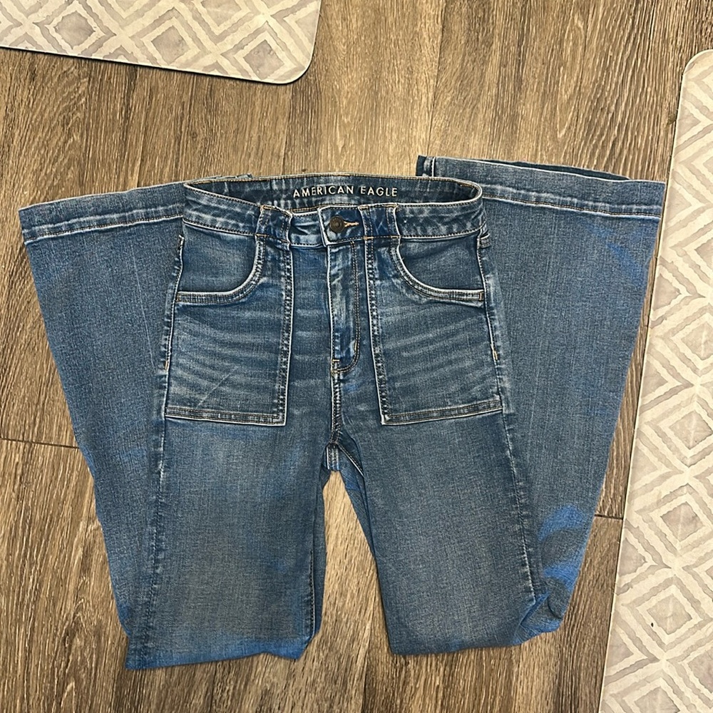 American Eagle Outfitters Women's Blue Jeans